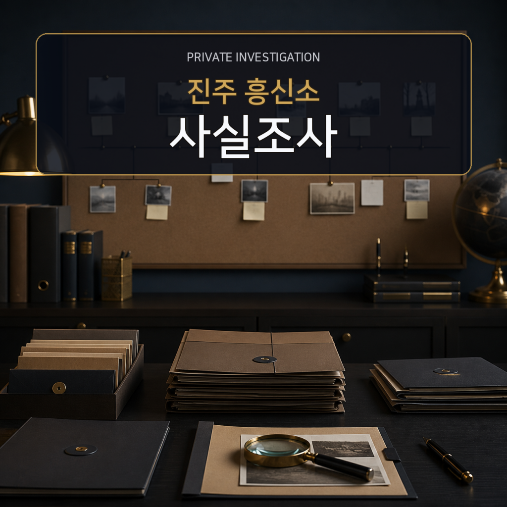 진주 사실관계 조사 전문 흥신소